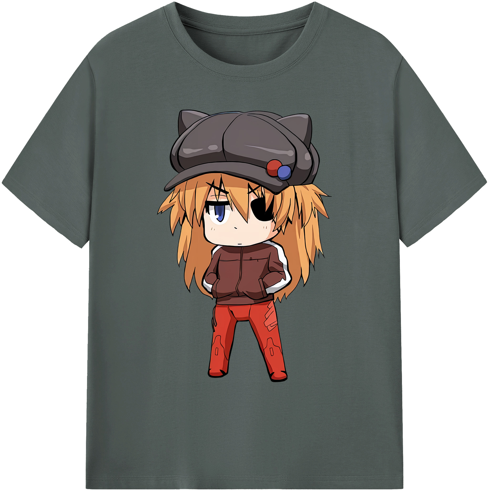 （画像用） EVA 新世紀エヴァンゲリオン 綿100％ メンズ半袖Tシャツ｜肌触りやわらか＆通気性